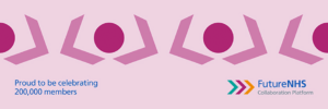 FutureNHS 200K users banner